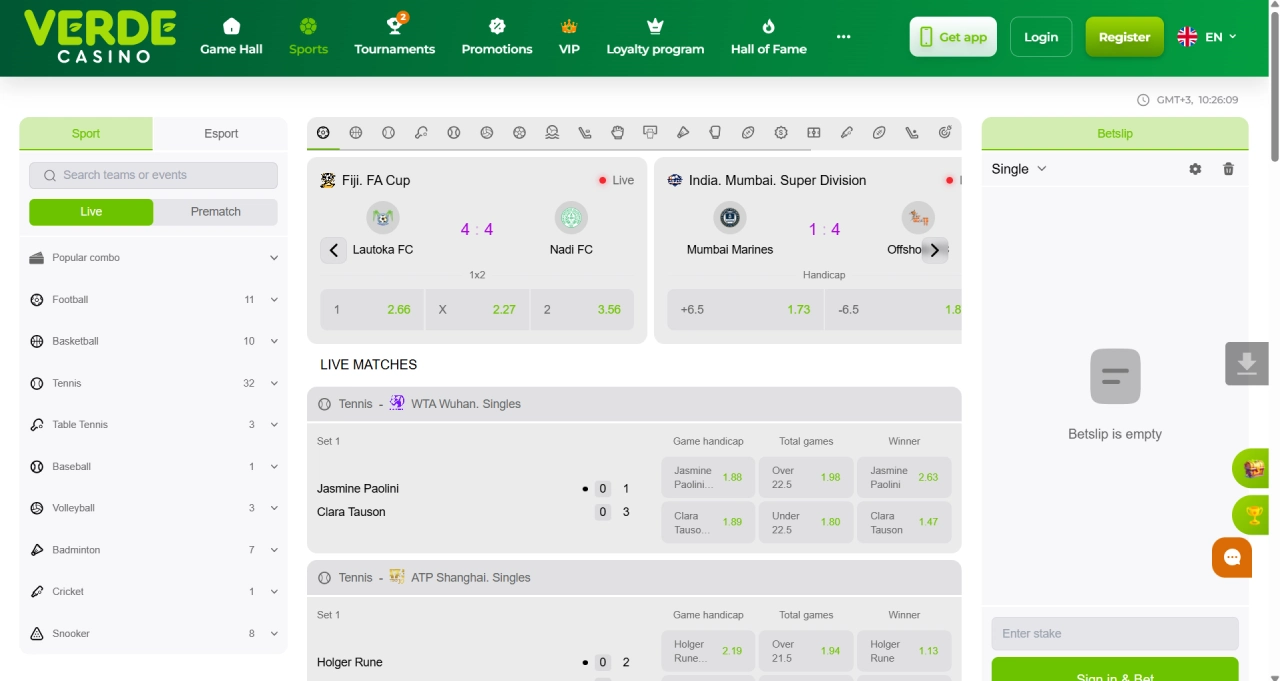 Verde Sportsbetting